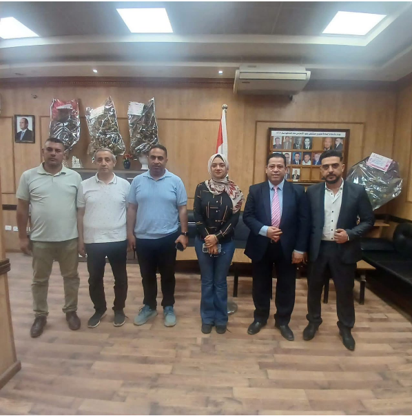 تفقد الدكتورة/ ايمان الريان نائب محافظ القليوبية مشروعات التطوير الجارية بمستشفى بنها التعليمي